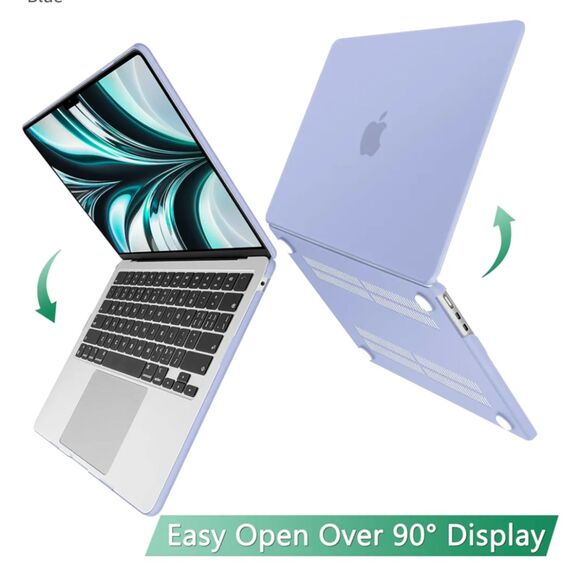 May Chen MacBook Air 15 Inch M2 Case Violet Protective Keyboard Cover - Picture 5 of 6